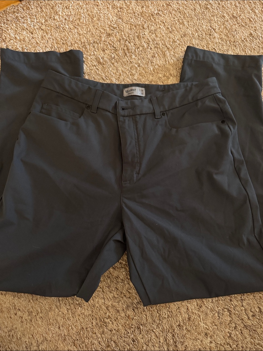 Men's Black Chino Pants by Bonobos - Slim Comfort Fit